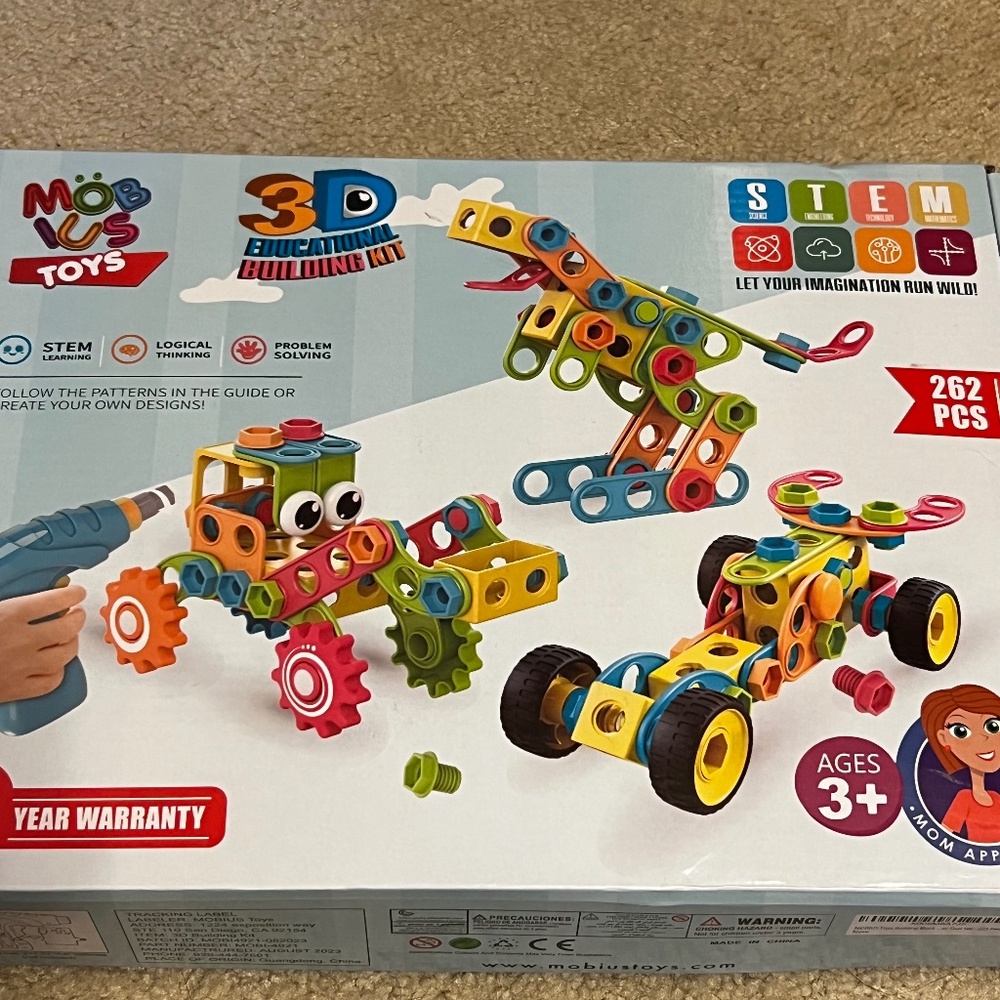 New Mobius 3D Educational Building Kit